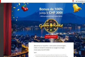 Revue du casino suisse légal et en ligne MyCasino.ch